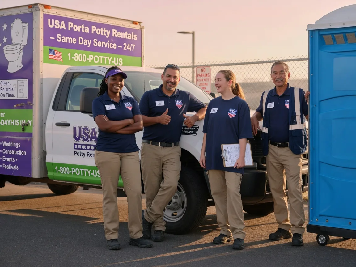 Porta Potty Rental company in Fairfax Station, VA